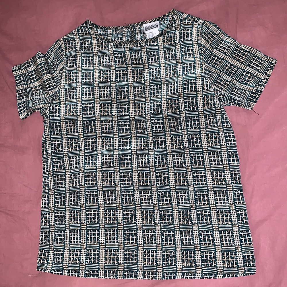 Basic Editions Cute Printed Blouse